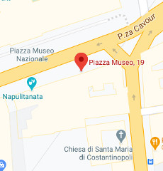 Nationale Archologische Museum von Neapel besuchen karte